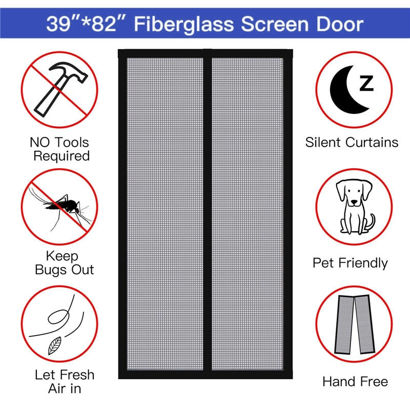 Moustiquaire pour les portes