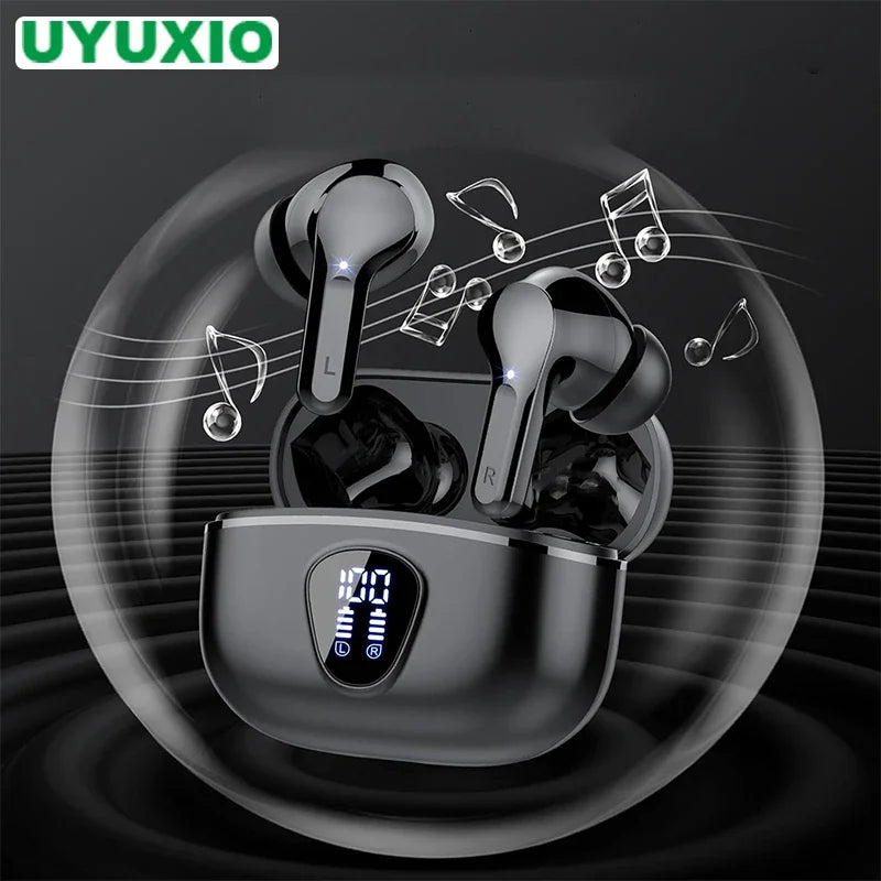Écouteurs Sans Fil UYUXIO — Bluetooth 5.3, ENC 40dB, IP7, 40h d'Autonomie