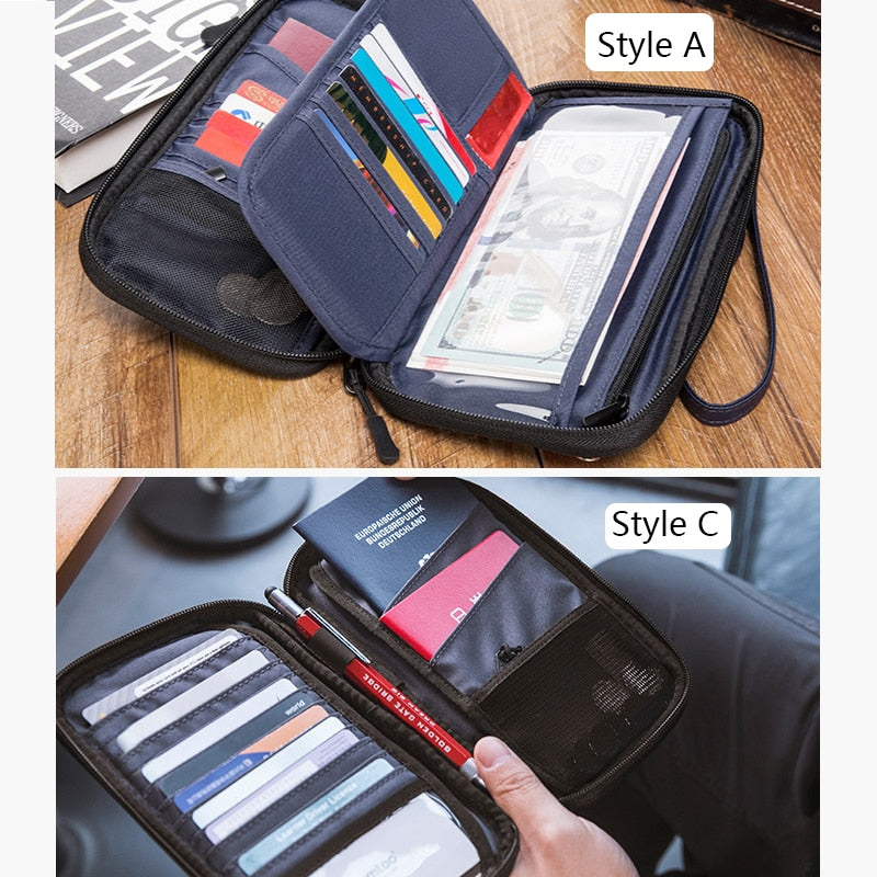 Portefeuille de voyage étanche