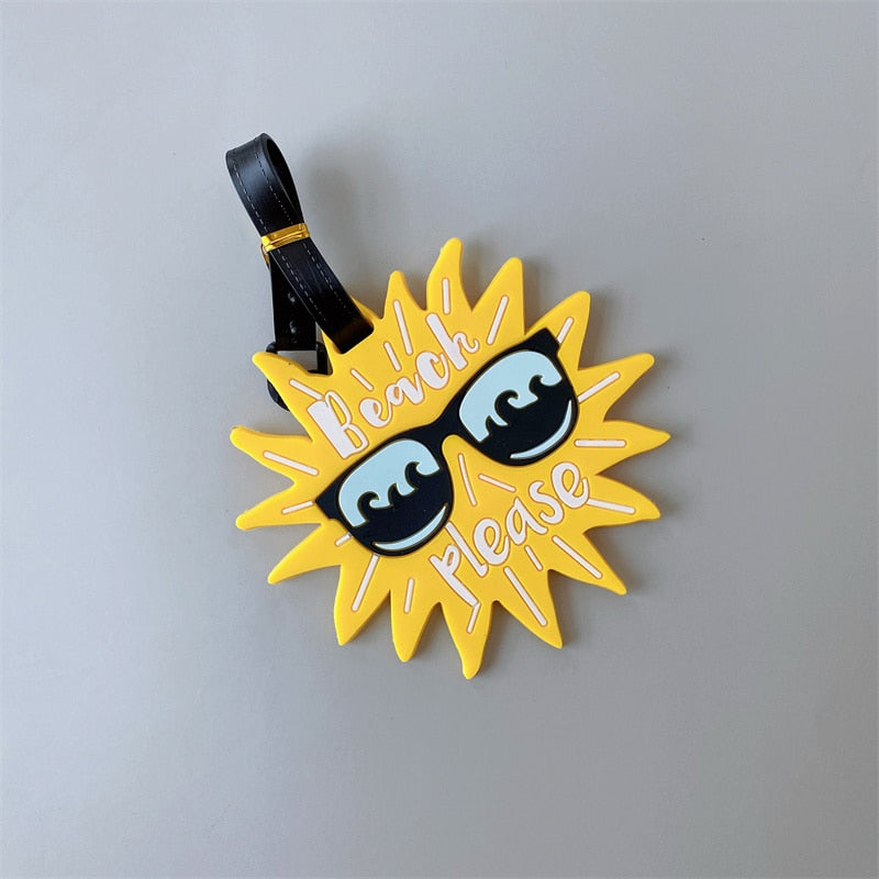 Étiquettes d'embarquement créatives