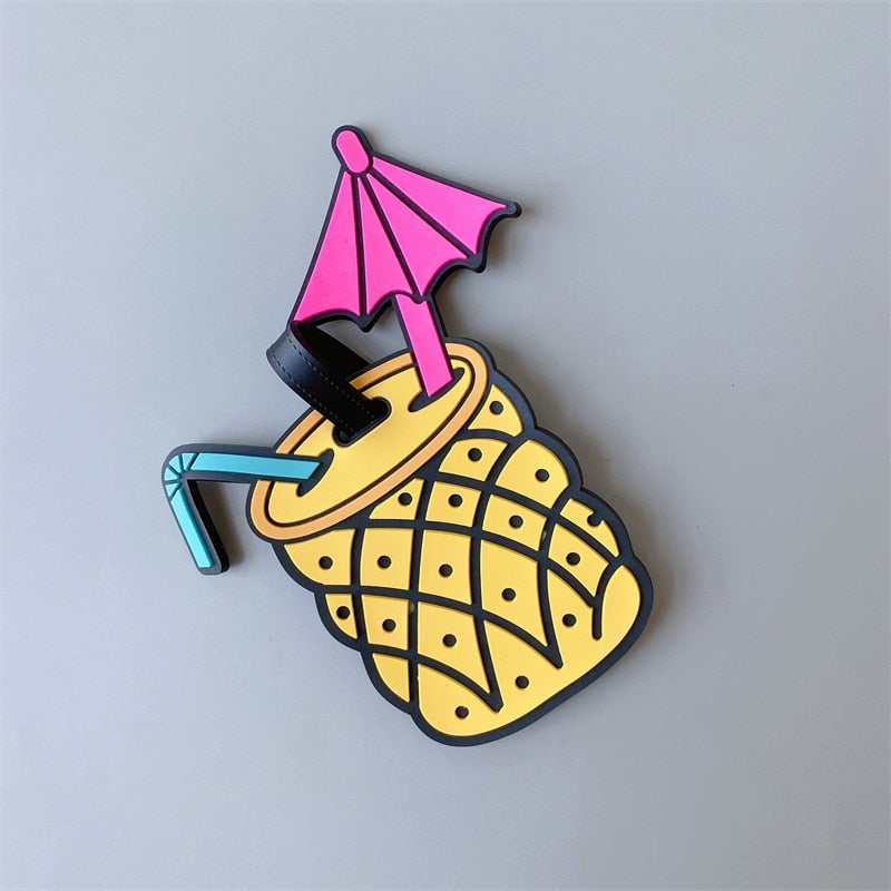 Étiquettes d'embarquement créatives