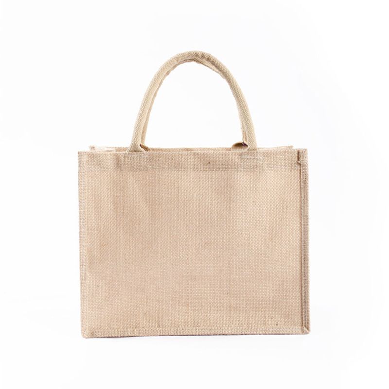 Tote bag en toile de jute