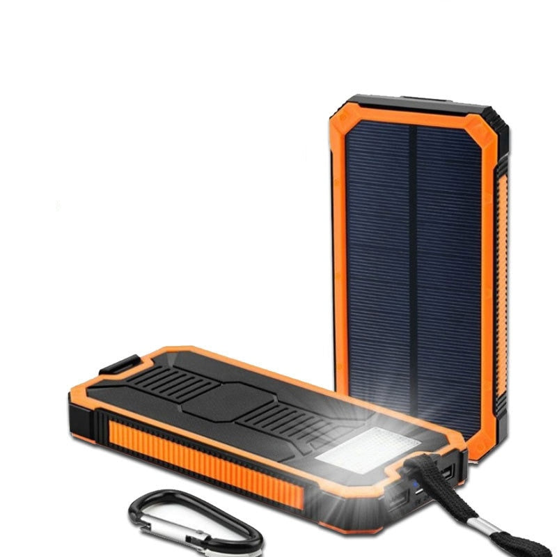 Batterie externe solaire .