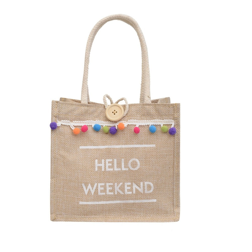 Sac de vacance en lin