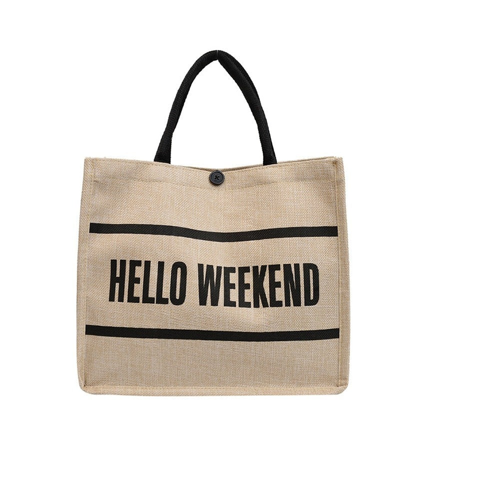 Sac de vacance en lin