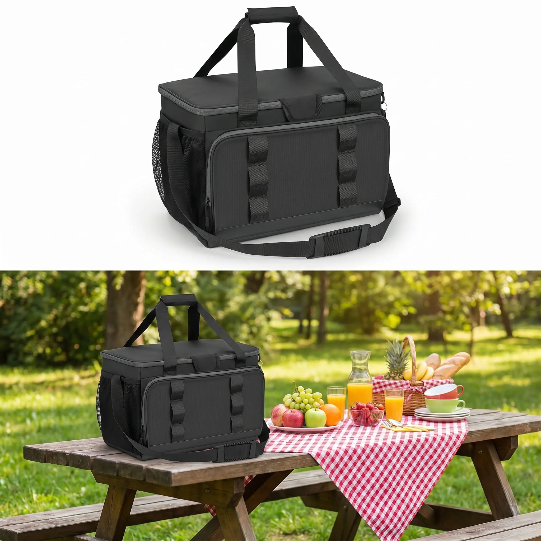 Sac Isotherme 33L — Chaud 18h / Froid 24h, Imperméable, Picnic & Voyage