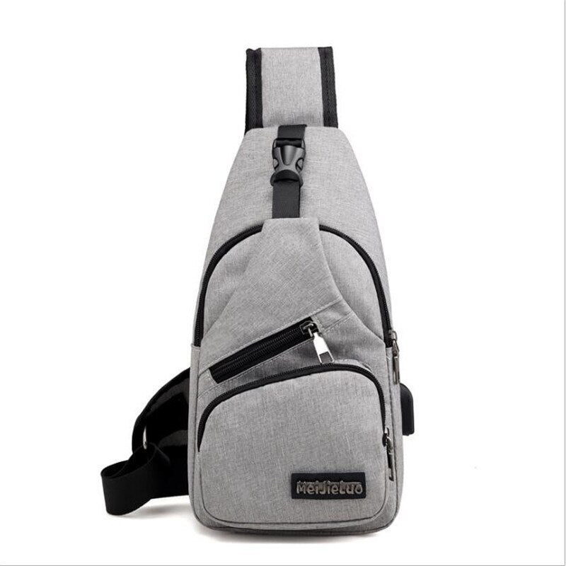 Sac de poitrine antivol avec chargement USB
