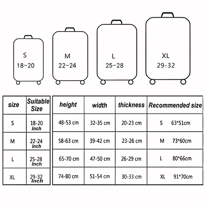 Protection élastique pour valise