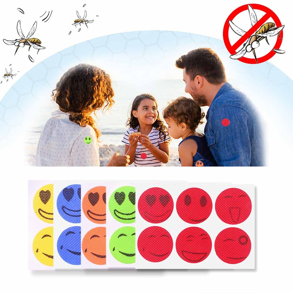 Patchs autocollants anti-moustiques aux huiles essentielles