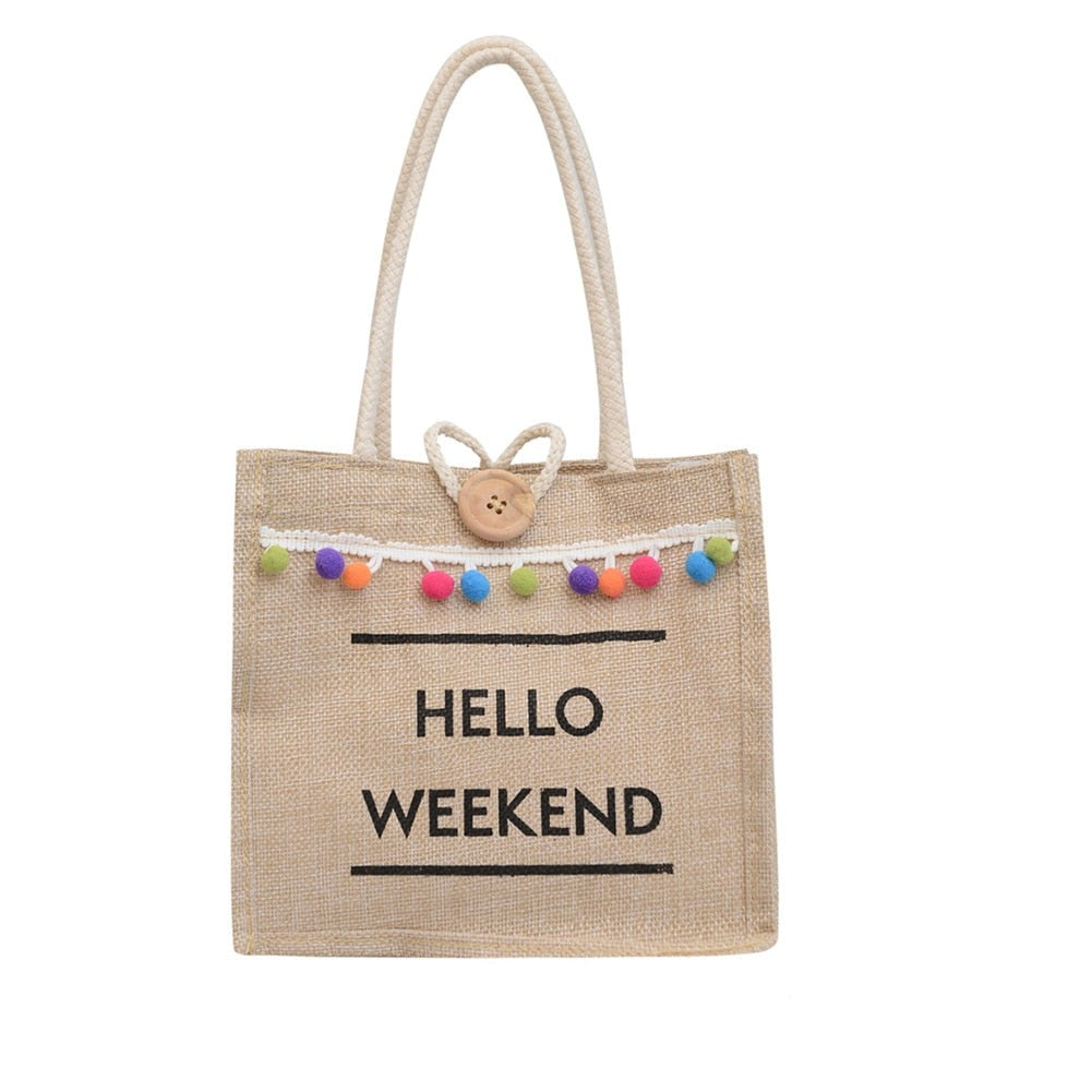 Sac de vacance en lin