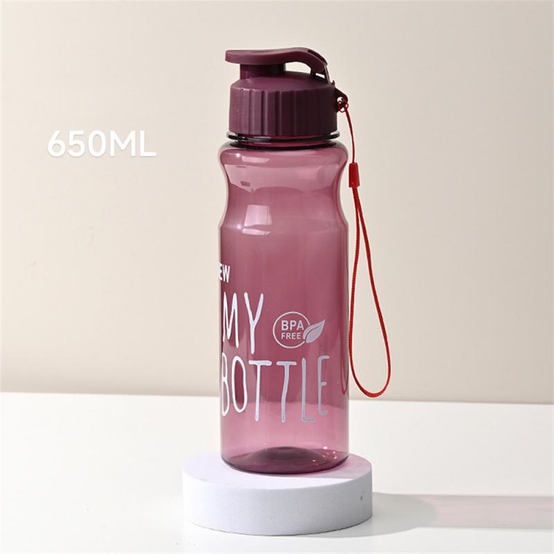 Gourde en plastique recyclée